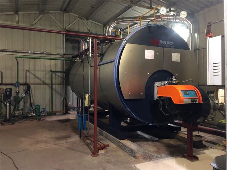 WNS Gas Diesel Fired 6000 Kg Steam Boiler In China